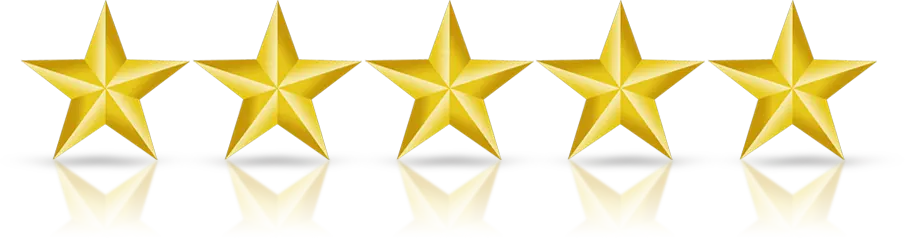 5 Star Reviews